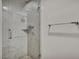 Shower with a sleek glass enclosure and modern fixtures at 4525 Dean Martin Dr # 2903, Las Vegas, NV 89103
