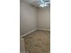 Bedroom featuring neutral walls, tiled floor, and a ceiling fan at 5110 Silenzio St, Las Vegas, NV 89135