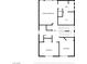 Third floor layout showcases bedrooms, bathrooms, and walk in closet at 6056 Atlantis Dream Ave, Las Vegas, NV 89139