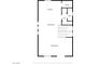 Second floor layout featuring the kitchen, dining area, pantry, and living room at 6056 Atlantis Dream Ave, Las Vegas, NV 89139