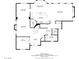 Layout of the home with measurements for the living room, kitchen, and dining area at 6351 Abacus Farms Ct, Las Vegas, NV 89131