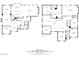 Two-story floor plan showcasing the home's layout and dimensions at 6351 Abacus Farms Ct, Las Vegas, NV 89131