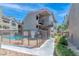 Community pool area enclosed by secure fencing offering a refreshing outdoor space at 701 Capri Dr # 6A, Boulder City, NV 89005