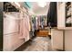 Organized walk-in closet with shelving, drawers, and ample hanging space for clothing and accessories at 815 Adagio St, Henderson, NV 89052