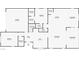 Detailed floorplan showcasing the layout of the first level, including room dimensions at 8531 W Oquendo Rd, Las Vegas, NV 89113