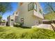 A well-maintained backyard features artificial turf, a patio, and a privacy wall at 865 Auroras Edge Ct, Henderson, NV 89012