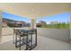 Comfortable patio with mountain views and outdoor seating perfect for watching the sunset at 865 Auroras Edge Ct, Henderson, NV 89012