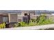 Contemporary home featuring a sleek design and desert-friendly landscaping at 865 Auroras Edge Ct, Henderson, NV 89012