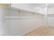 Empty walk-in closet with shelving, ready to be organized and filled at 9319 White Waterfall Ave, Las Vegas, NV 89149