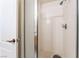 This bathroom features a tiled shower with glass door and a shower head at 9319 White Waterfall Ave, Las Vegas, NV 89149