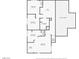 Detailed floor plan showcasing layout of rooms, including bedrooms, bathrooms, kitchen, and living areas at 9333 Dry Dock Dr, Las Vegas, NV 89117