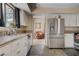 Modern kitchen featuring granite countertops, stainless steel appliances, and ample cabinet space at 9333 Dry Dock Dr, Las Vegas, NV 89117
