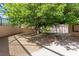 Lush backyard featuring mature trees and shade creating a serene retreat at 9660 W Ann Rd, Las Vegas, NV 89149