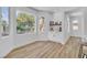 Bright dining area featuring natural light, built-in cabinets and backyard views at 1551 Boundary Peak Way, Las Vegas, NV 89135