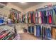 Large walk-in closet with wire shelving provides plentiful storage for clothes and accessories at 2225 Blackburn Hills Ave, Henderson, NV 89044