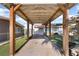 Long view under a wooden carport at 2532 Arrowhead St, North Las Vegas, NV 89030
