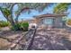 Inviting single-story home with mature landscaping and a cozy front yard at 2880 Placita Ct, Las Vegas, NV 89121