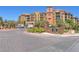 View of the private residences entrance sign on a sunny day at 30 Strada Di Villaggio # 441, Henderson, NV 89011