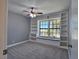 Bedroom with a window seat and custom shelving at 349 Esquina Dr, Henderson, NV 89014