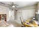 Bedroom area features a comfortable sofa and a desk area, creating a versatile and functional space at 3692 River Canyon Rd, Las Vegas, NV 89129