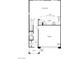 Layout showcasing the kitchen, great room, and garage on the first floor at 4205 Mount Bonnell Ave, North Las Vegas, NV 89081