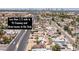Aerial view highlighting the home's proximity to the 95 Freeway and the Strip at 4516 E Flamingo Rd, Las Vegas, NV 89121