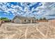 Large backyard with a new block wall, perfect for landscaping at 4801 Stoneham, Pahrump, NV 89061