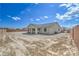 Spacious backyard with block wall, ready for your custom landscape design at 4801 Stoneham, Pahrump, NV 89061