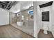 Elegant bathroom featuring a standalone tub, glass shower, and modern fixtures at 5015 Thunder River Cir, Las Vegas, NV 89148