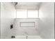 Close up view of modern shower area featuring contemporary tile and design elements at 6205 Hargrove Ave, Las Vegas, NV 89107