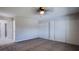 Spacious bedroom with ample closet space and neutral carpet at 836 Cherry Dr, Henderson, NV 89002