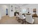 Elegant dining room featuring stylish furniture and a modern design aesthetic at 905 Star Pine Dr, Las Vegas, NV 89144