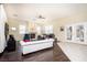 Spacious living room featuring a fireplace and lots of natural light at 9660 Drayton Ave, Las Vegas, NV 89148