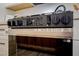 Modern kitchen with a black stove and oven at 10709 Hunters Woods Pl, Las Vegas, NV 89134
