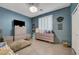 Pet-friendly space features doggie decor and comfortable furnishings for canine companions at 11417 Rock Cove Way, Las Vegas, NV 89141