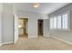 Bedroom with a walk-in closet and a view into a small service area at 12116 Vista Linda Ave, Las Vegas, NV 89138