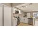 Contemporary kitchen with stainless steel appliances, offering both style and functionality for cooking enthusiasts at 1820 Yale St, North Las Vegas, NV 89030