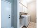 Convenient laundry room with ample storage space and modern appliances at 268 Copper Glow Ct, Henderson, NV 89074