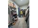 Walk-in closet with shelving and storage at 2891 S Rainbow Ave, Pahrump, NV 89048
