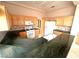 A spacious kitchen offering nice counters, lighting, cabinets and appliances at 2925 Big Green Ln, Las Vegas, NV 89134