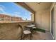 Charming patio with space to sit and enjoy the landscape at 4200 S Valley View Blvd # 2009, Las Vegas, NV 89103