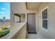 Apartment exterior featuring a window and door entrance at 4200 S Valley View Blvd # 2009, Las Vegas, NV 89103