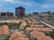 Expansive aerial view of the community with well-manicured landscaping and convenient access to the city at 4200 S Valley View Blvd # 3074, Las Vegas, NV 89103