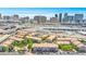 Beautiful aerial shot of the residences, showcasing convenient parking and access to the city at 4200 S Valley View Blvd # 3074, Las Vegas, NV 89103