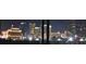 Night view of the illuminated city skyline, creating a vibrant and exciting ambiance at 4200 S Valley View Blvd # 3074, Las Vegas, NV 89103