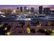 Beautiful view of residences with a skyline view, showcasing convenient parking and access to the city at 4200 S Valley View Blvd # 3074, Las Vegas, NV 89103
