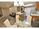Spacious open layout combining the dining area, kitchen, and living room, perfect for entertaining at 4200 S Valley View Blvd # 3074, Las Vegas, NV 89103