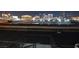 A view of the city skyline and parking lot, offering urban living with convenient parking at 4200 S Valley View Blvd # 3074, Las Vegas, NV 89103