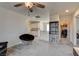 Hallway with bonus room and laundry room views at 4240 Spring Storm Ave, North Las Vegas, NV 89081