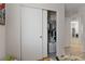 Bedroom closet with sliding doors offers ample storage space for clothes and accessories at 4976 Quiet Morning St, Las Vegas, NV 89122